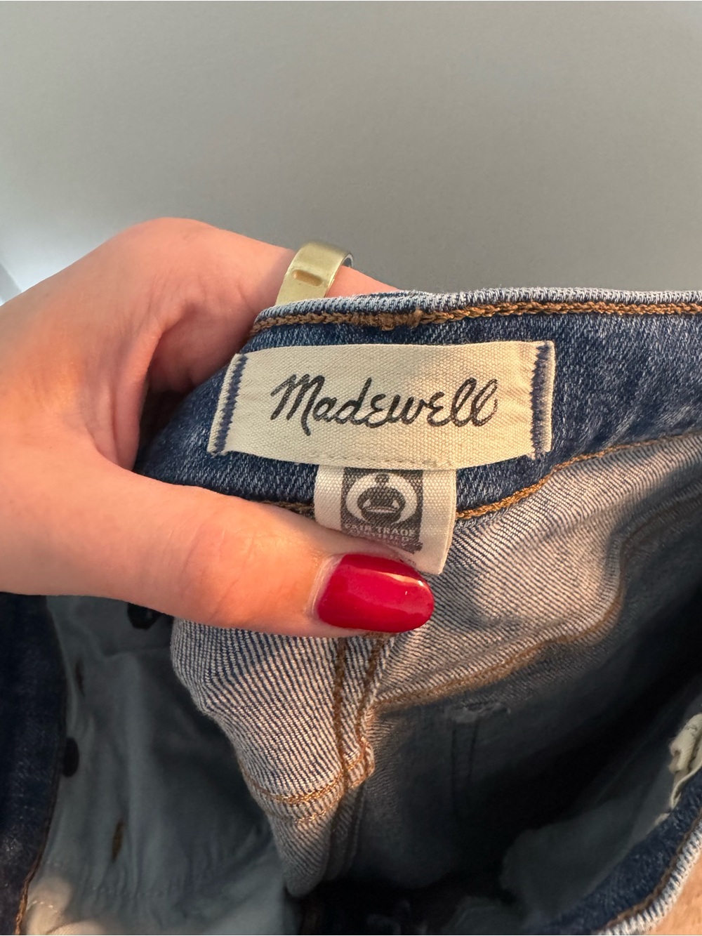 Madewell Women's Denim Jeans - Blue